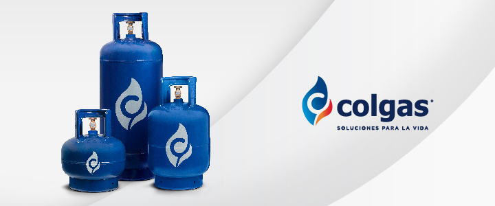 Pipetas de gas GLP de Colgas